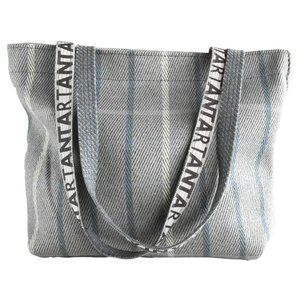 Caithness Little Shopper Carpet Bag Tote Tartan